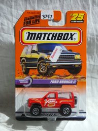 Matchbox 1998 - Mattel Wheels #25  -Speed Delivery - Ford Broncho II In Original Wrapper  Series 5