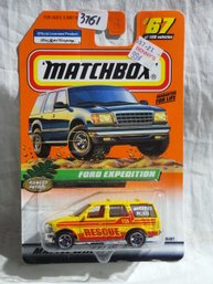 Matchbox 1998 - Mattel Wheels #67 - Ranger Patrol - Ford Expedition  In Original Wrapper  Series 14