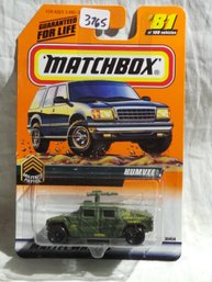 Matchbox 1998 - Mattel Wheels #81 -Military Patrol -Humvee In Original Wrapper - Series 17