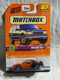 Matchbox 1997 - Mattel Wheels #67 - Street Cruisers -Mazda RX7  In Original Wrapper - Series 10