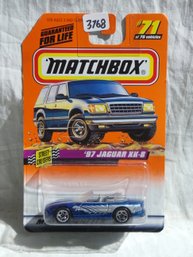 Matchbox 1997 - Mattel Wheels #71 - Street Cruisers -'97 Jaguar XK-8  In Original Wrapper - Series 10