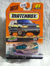 Matchbox 1998 - Mattel Wheels # 61- Science Fiction - UFO  In Original Wrapper - Series 13