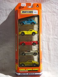 Matchbox 1999 - Mattel Wheels Cars,Cars,Cars -  5 Pack Gift Set  In Original Wrapper -36816