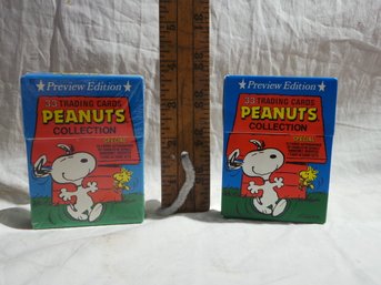 Very Collectible Vintage - 1965 - 2 Packs Of Peanuts Collection Of 33 Trading Cards, One Unopened