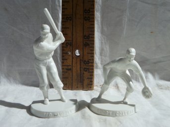 Highly Collectible Rare -1955 Robert Gould AlL Stars Figurines- Gerry Coleman, Ted Kluszewski