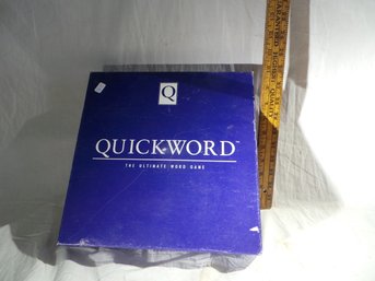 QUICKWORD Board Game- Parts Are Unopened Even Though Box Shows Wear