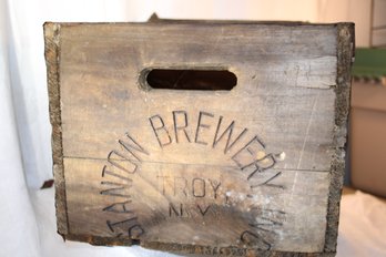 Vintage Stanton Wooden Brewery Shipping Box