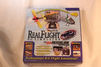 Real Flight R/C Simulator With USB Interlink Controller