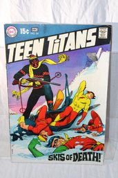 Comics - DC Comics - Teen Titans -15c - No.24 - Skiis Of Death