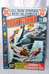 Comics - DC Comics - Teen Titans -20c - No.40  - Spawn Of The Sinister Sea