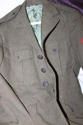 USMC Jacket  Green Wool Size 38 R