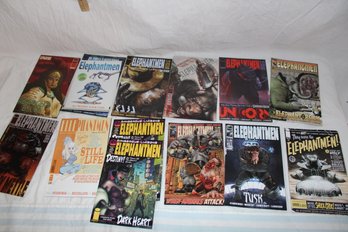 Comics -  Lot Of 13 Miscellaneous Comics - ELEPHANTMEN