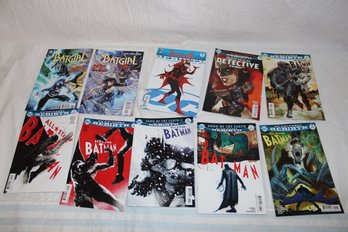 Comics -  Lot Of 10  Miscellaneous    BAT MAN, BAT GIRL, BAT WOMAN