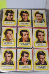 Non-Sports Cards - 1976 - TOPPS  Happy Days  Stickers  (1-11)