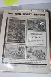 Non-Sports Cards - 1988 - Dinosaurs Attack  With The NonSport Report Magazine  (1-54)