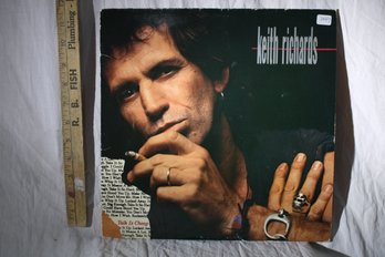Vinyl -  Keith Richards - Talk Is Cheap -  Record - Great, Cover -great