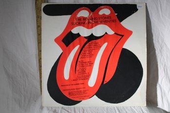 Vinyl - Rolling Stones - Sucking In The Seventies - Record - Good , Cover -good