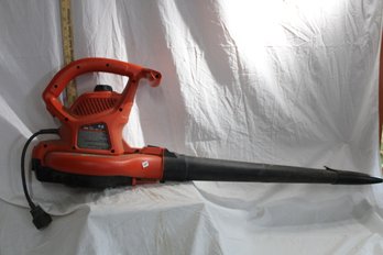 Black  Decker Electric Leaf Blower - Works- Up To 230 MPH