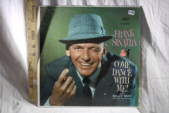 Vinyl - Come Dance With Me -  Frank Sinatra - Record - Good, Cover - Good
