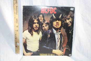 Vinyl - Highway To Hell AC/DC  -Record- Good, Cover Good