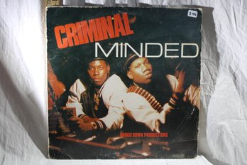 Vinyl - Criminal Minded Boogie Down Productions  -Record- Great, Cover Good -