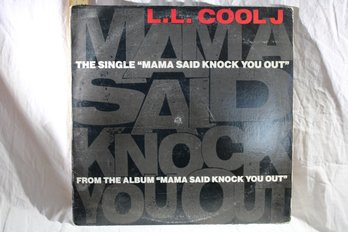 Vinyl - L.L. Cool J  -Single ' Mama Said Knock You Out' Several Versions- Record Good, Cover Good