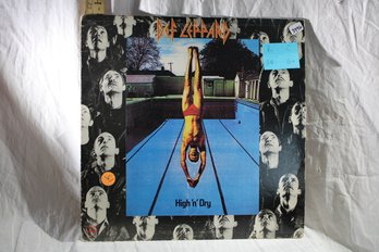 Vinyl - Def Leppard - High 'n' Dry - Record Great, Cover Good