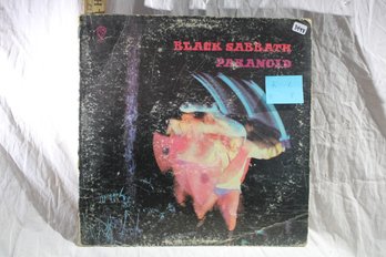 Vinyl - Black Sabbath  - Paranoid   - Record Good, Cover Poor