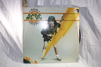 Vinyl - AC/DC  - High Voltage -  Record Good, Cover Some Side Damage