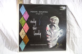 Vinyl - Frank Sinatra Sings For Only The Lonely    Record Good, Cover Great