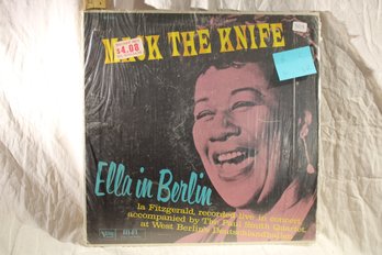 Vinyl - Ella Fitzgerald  Mack The Knife  - Record Good, Cover Great