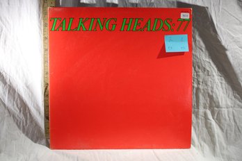 Vinyl -Talking Heads:77  - Record Excellent, Cover Excellent