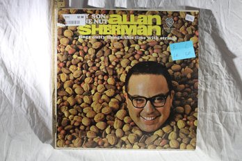 Vinyl - My Son The Nut - Allen Sherman Sings Nutty Things, This Time With Strings -Record Great , Cover Good
