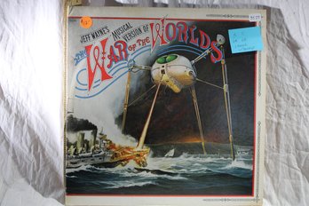 Vinyl - 2LP- Jeff Wayne's Musical Version Of The War Of The Worlds  - Record Great , Cover Good