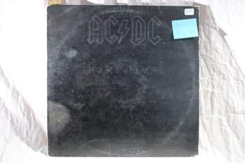 Vinyl - AC/DC  - Back In Black -  Record Good , Cover Good