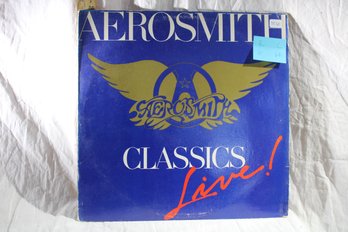 Vinyl - Aerosmith - Classics Live ! -  Record Good , Cover Great