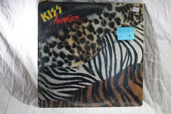 Vinyl - Kiss - Animalize -  Record Great, Cover Good