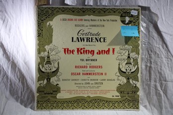 Vinyl - The King And I -  Gertrude Lawrence  - Record Great, Cover Poor