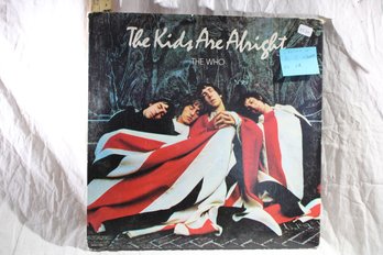 Vinyl - The Who - The Kids Are Alright  - Record Excellent,  Cover Great
