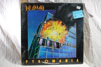 Vinyl - Def Leppard - Pyromania -  Record Great ,Cover Good