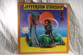 Vinyl -Jefferson Starship - Spitfire-  Record Good , Cover Good