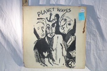 Vinyl -Bob Dylan &the Band- Planet Waves - MoonGlow,castiron Songs & Torch Ballads, Record Great,Cover Good