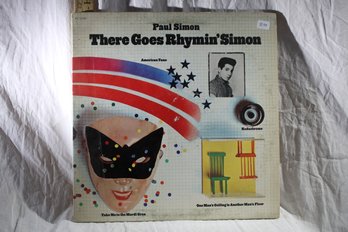 Vinyl -Paul Simon - There Goes Rhymin' Simon  - Record Good, Cover Good