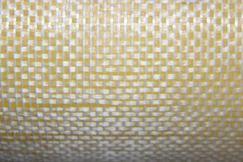 Vinyl Coated Fiber Glass Fabric Roll, Yellow -  66 ' & Unknown Length - Good For Tenting, Gardens, Animal Huts