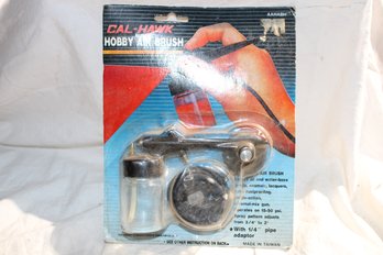 Cal-Hawk Hobby Air Brush  - Spray Patterns From 3/4 In To 2 Inch  NOS Power Tool Accessory