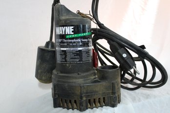 Wayne Sump Pump - 1/3 HP, Thermoplastic  RSP130, 58325-WYN-1
