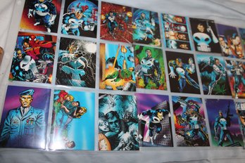 1992 -The Punisher War Journal Complete Set Of Trading Cards By Marvel