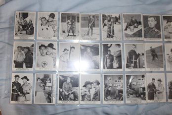 1965 Gomer Pyle USMC  Show  - Complete Set - Fleer Cards - Television Show Trading Cards