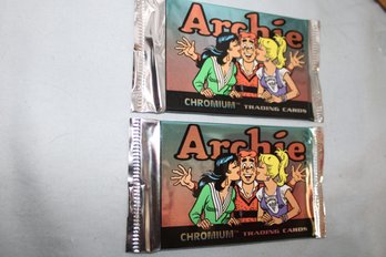 1996 -Krome- * Archie *   Chromium Trading Cards, 2 Unopened Packs
