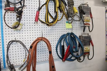 Lot89 Lot Of Jumper Cables And Testers